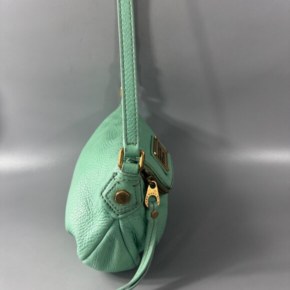 Marc By Marc Jacobs Mint Green Leather Mini Q Natasha Shoulder Bag - Picture 6 of 15